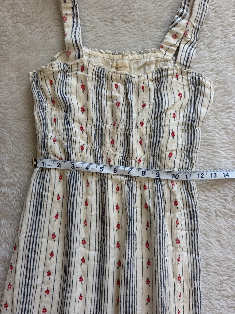 Urban Outfitters Striped Floral Maxi Dress - Picture 10 of 11